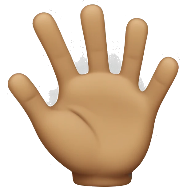 holding emoji with only hands and the fingers are looking left emoji