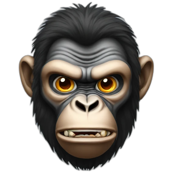 Ape Angry emoji