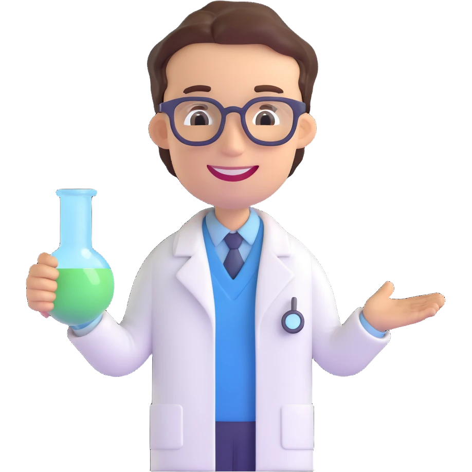 smile scientist emoji