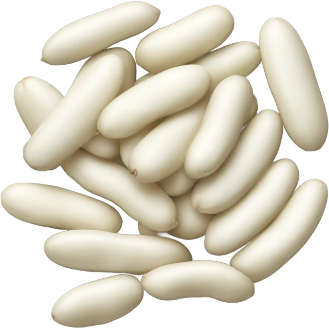 Haricot blanc  emoji