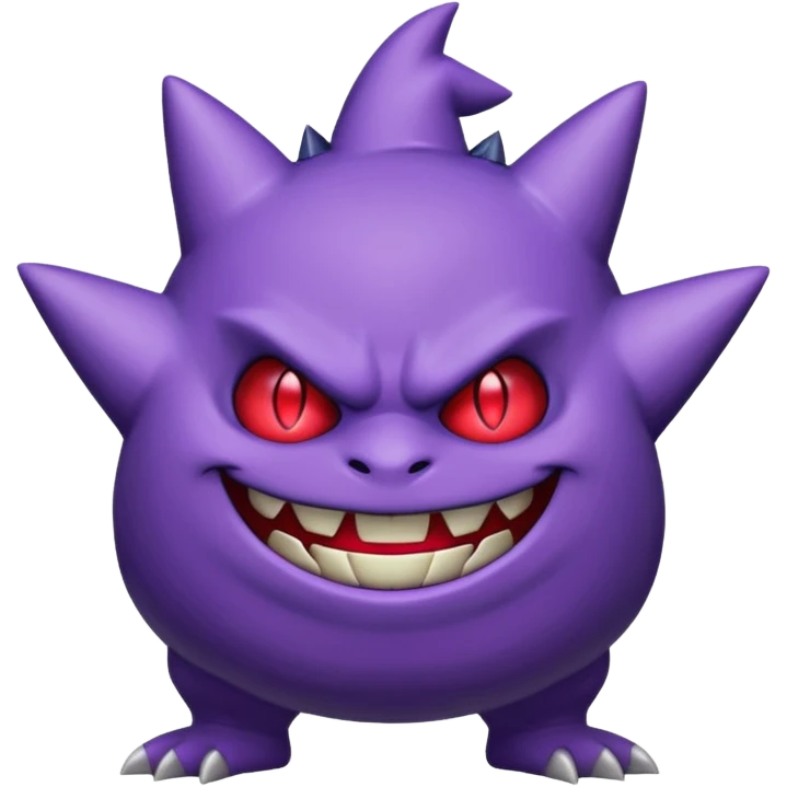 Gengar full body emoji