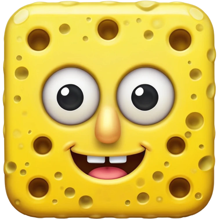SpongeBob ￼ emoji