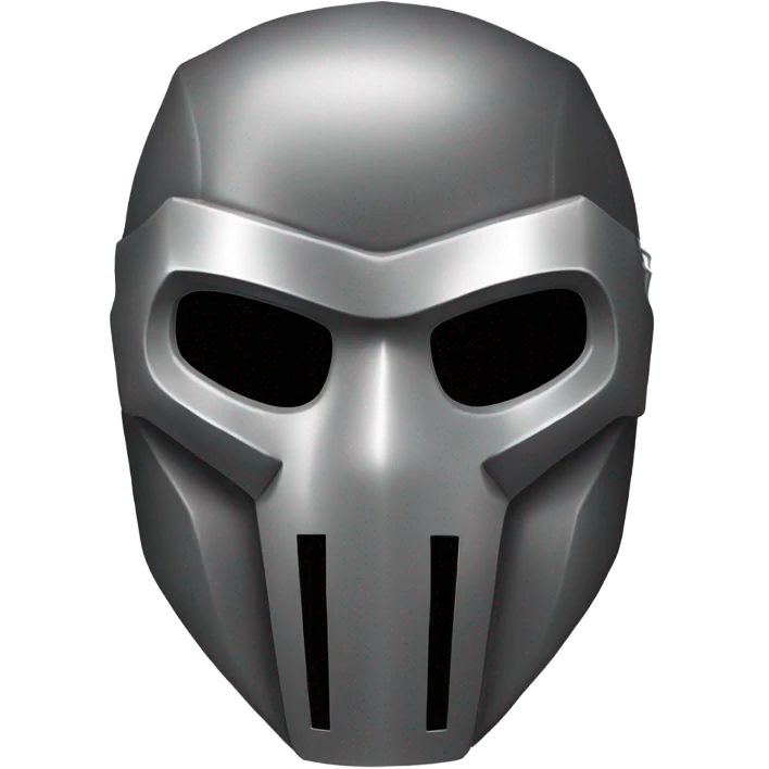 MF DOOM mask  emoji