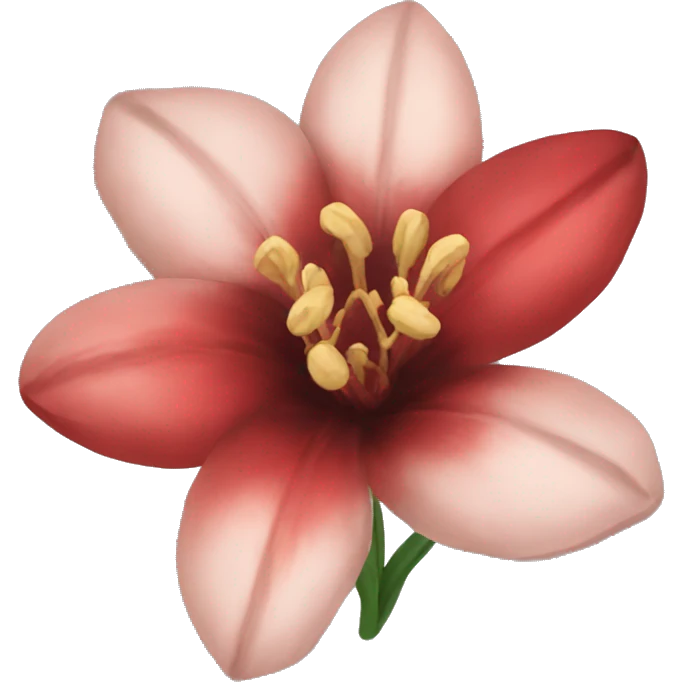 Flor roja  emoji