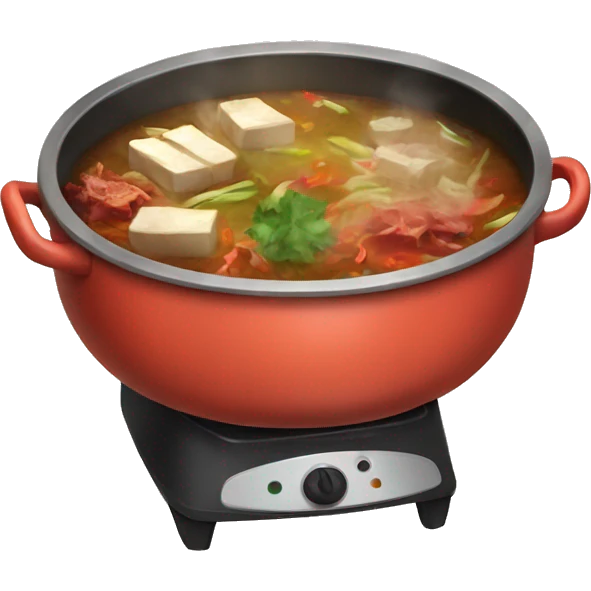 Hot pot emoji