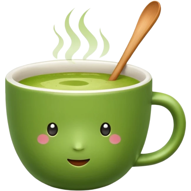 Matcha cup emoji