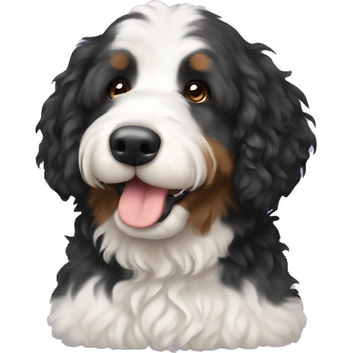 Bernedoodle emoji