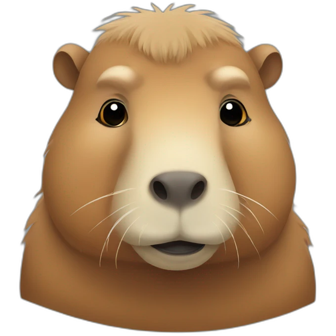 sad capybara emoji