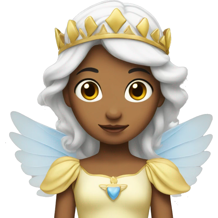 Princess with wings emoji