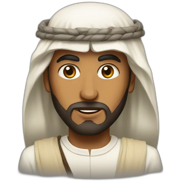 Gigichad of Arabia emoji