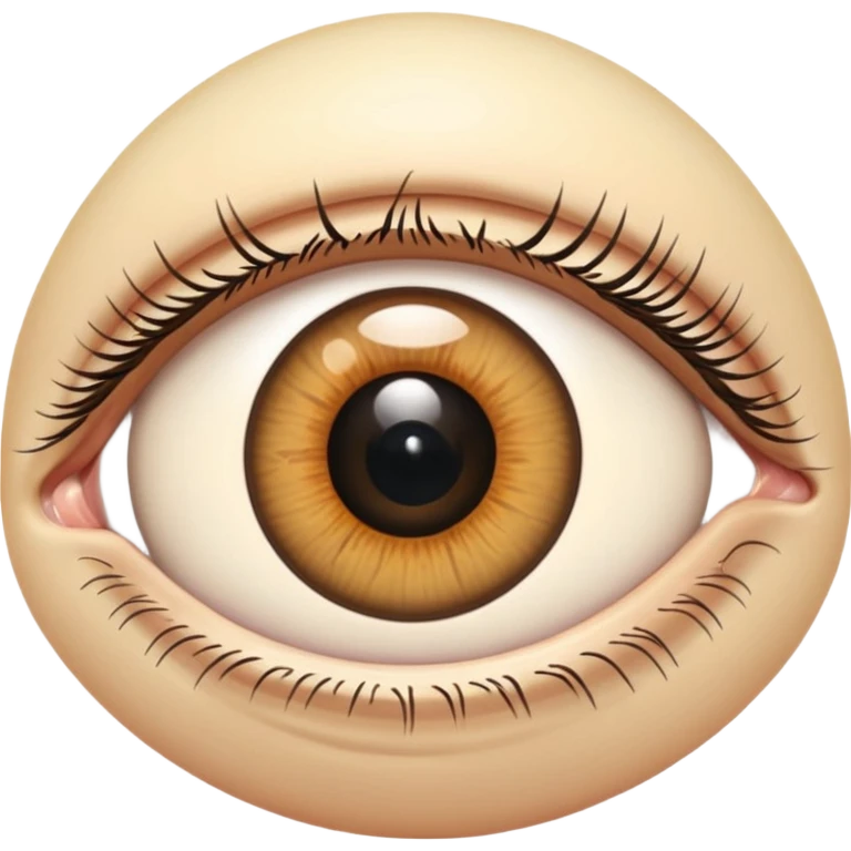 Anatomical eyes emoji