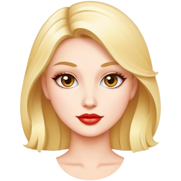 Glamour girl  emoji