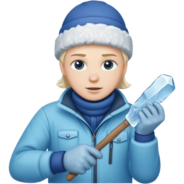 ice sculptor emoji