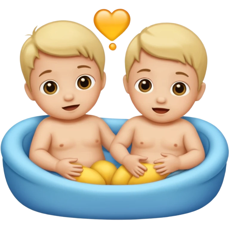 Two babies emoji