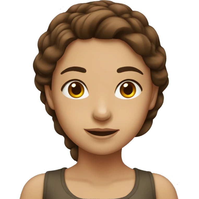 turkish girl with brown hair emoji