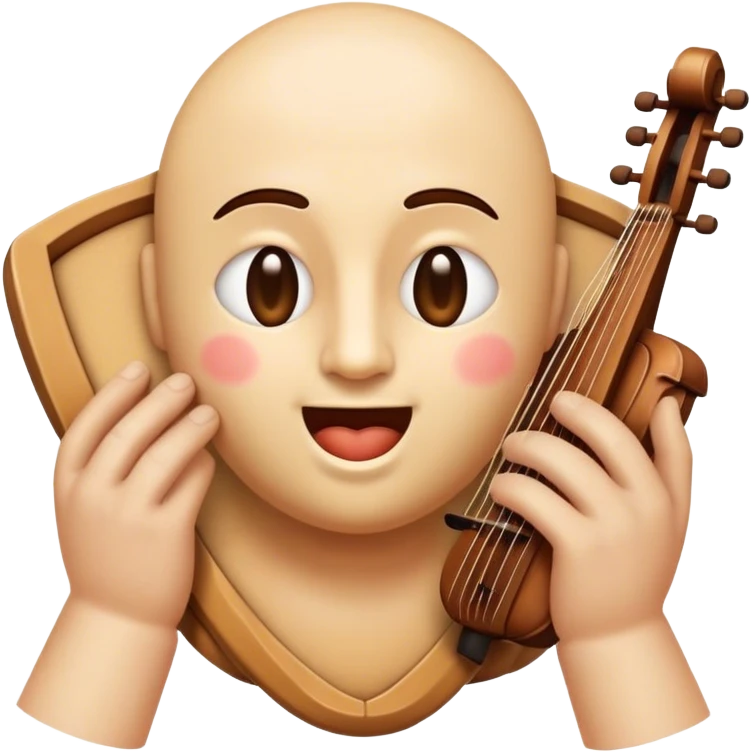 Cinematic Realistic Klapa Music Pop Culture Emoji, depicted with a soulful portrayal of traditional Croatian vocal music rendered with delicate textures and warm, cultural lighting. emoji