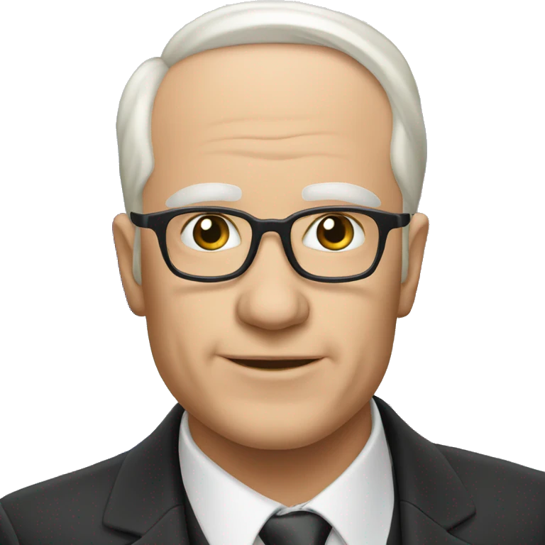 dapper gentleman in formal suit emoji