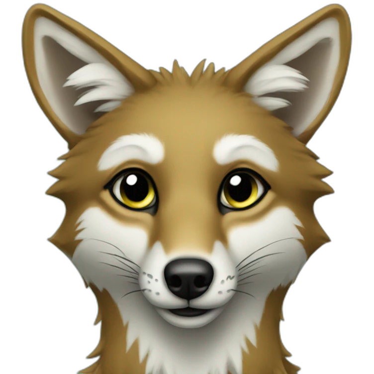 Jackal lucky clover emoji