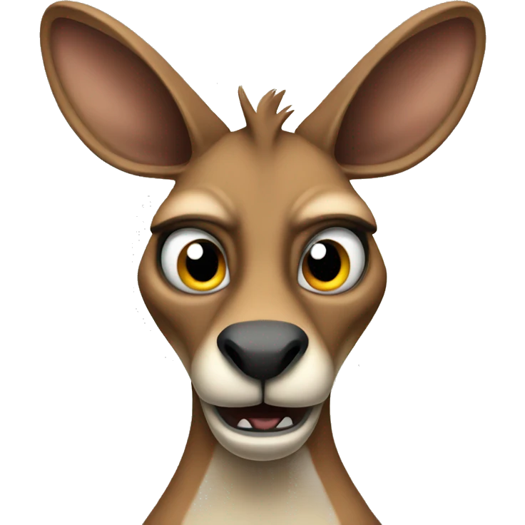 angry kangaroo emoji