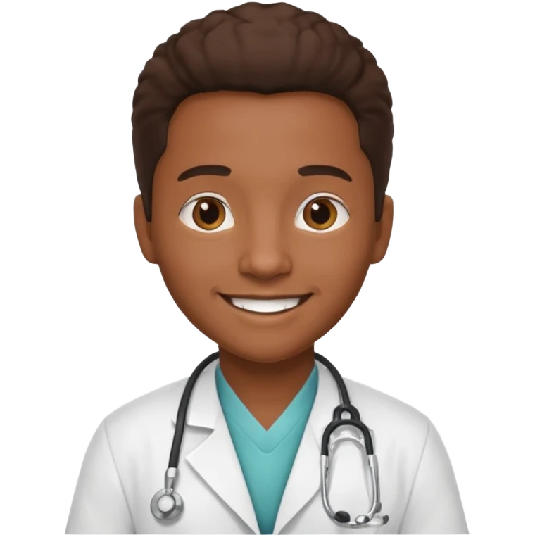 aftican american doctor emoji emoji