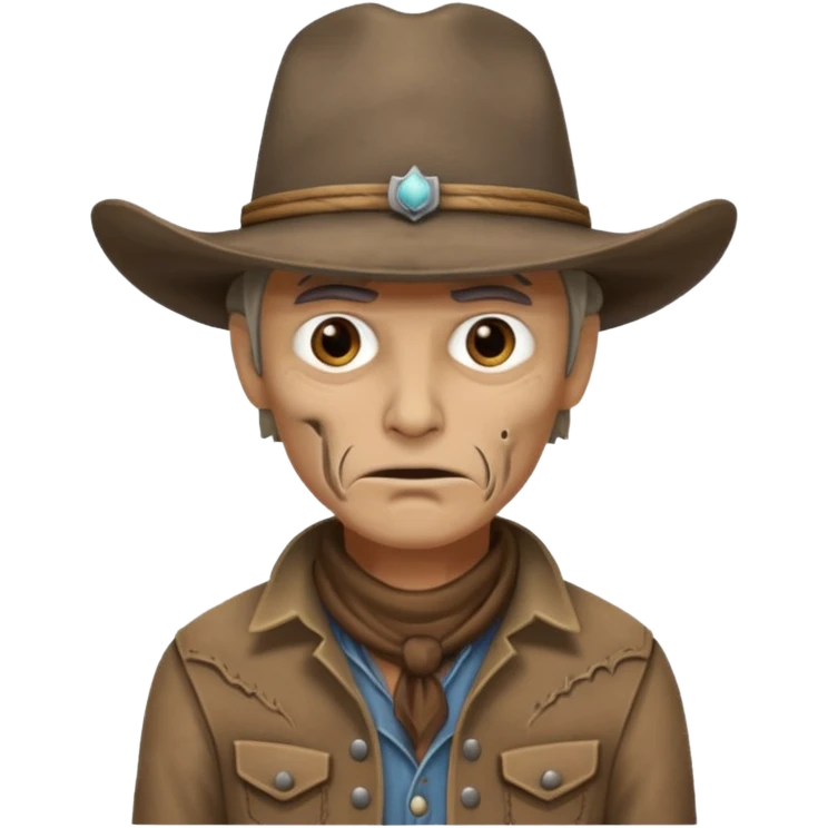 scary cowboy emoji