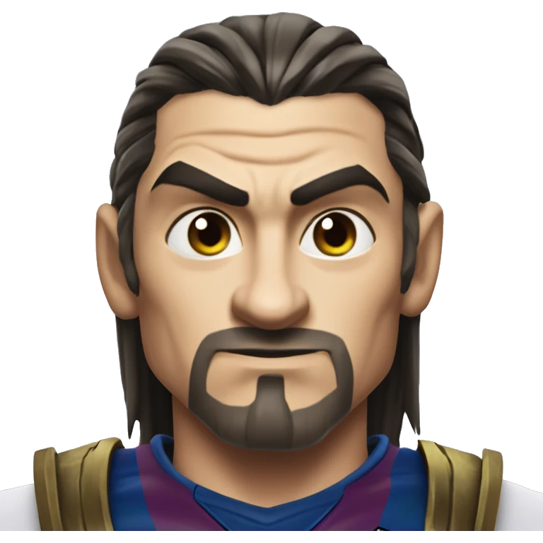 Warcraft soccer Zlatan in Marvel Avengers style, oil paint, mysterious eyes, intricate lips, masterpiece pose, odd perspective, beautiful, desirable, logical emoji