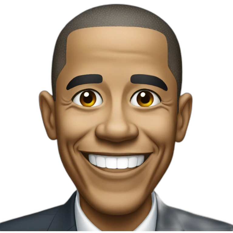 Obama winks emoji