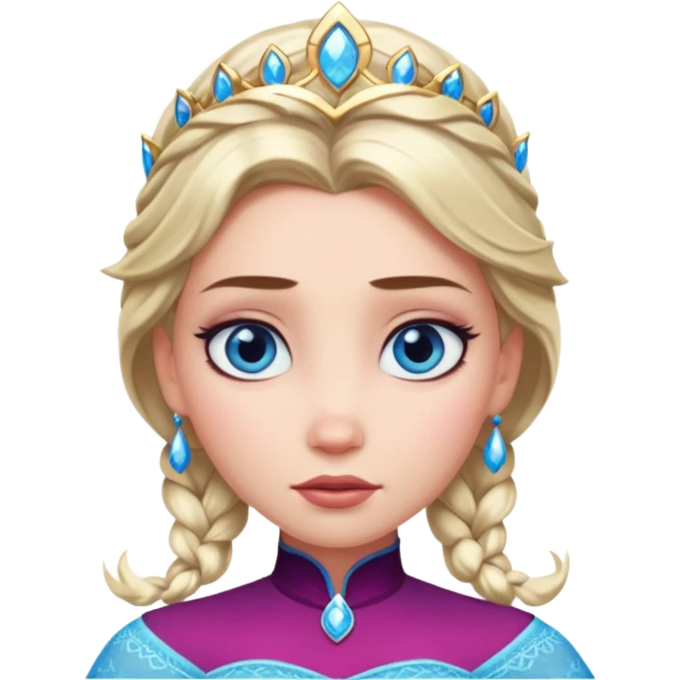 Elsa warier princess emoji