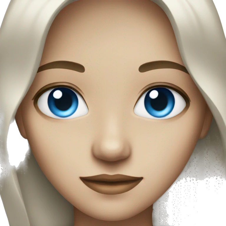 Change eye color to blue emoji