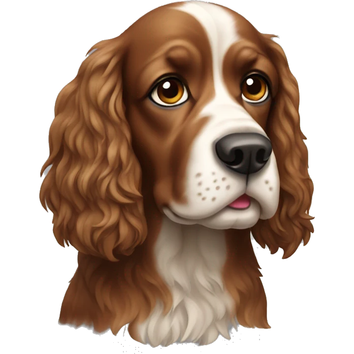 Spaniel dog emoji