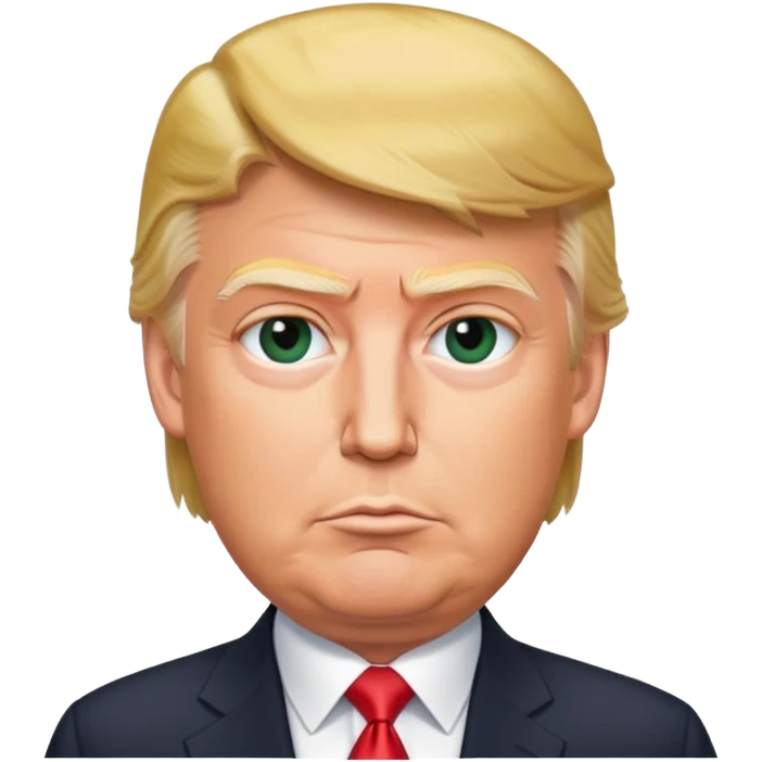 Trump working at fidelity emoji