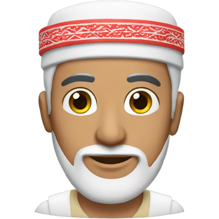 arabic man wearing national clothing  emoji