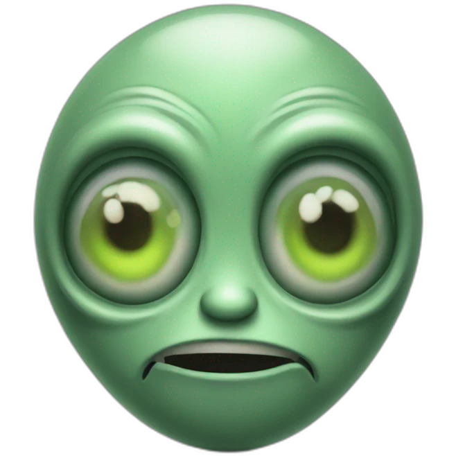 bad-alien emoji