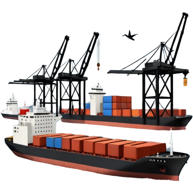 american military port emoji