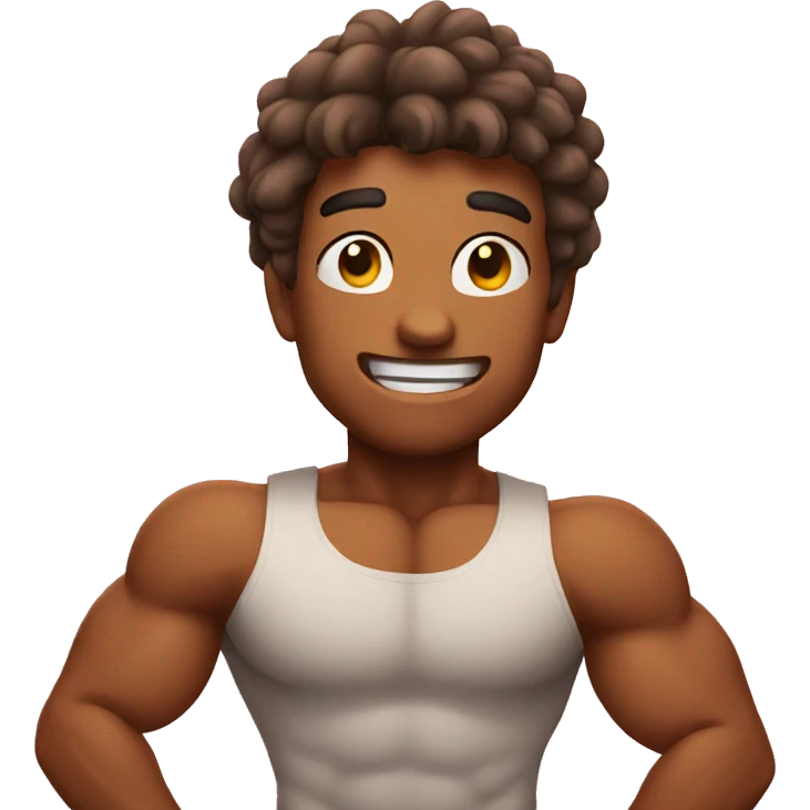 flexing emoji