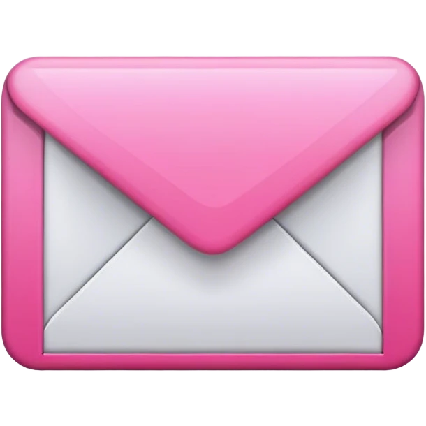 pink automated email emoji