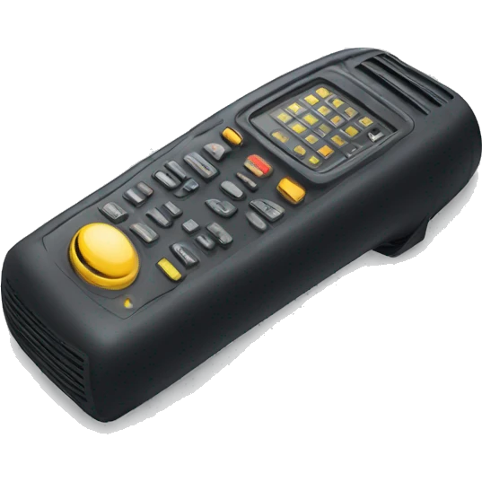 80's Walkie talkie emoji