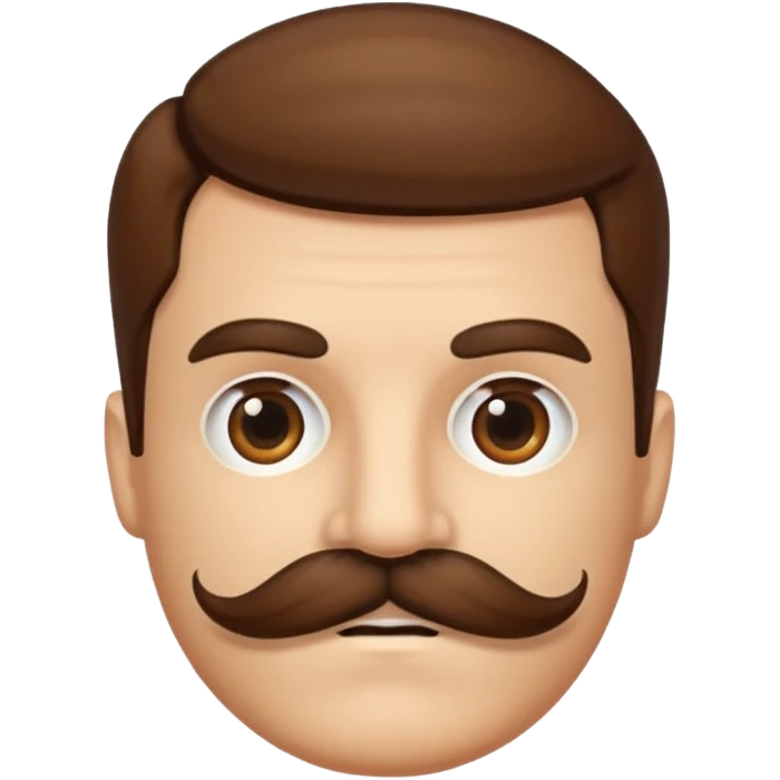 mustache emoji