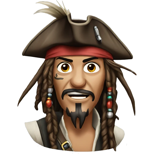 jack sparrow  emoji