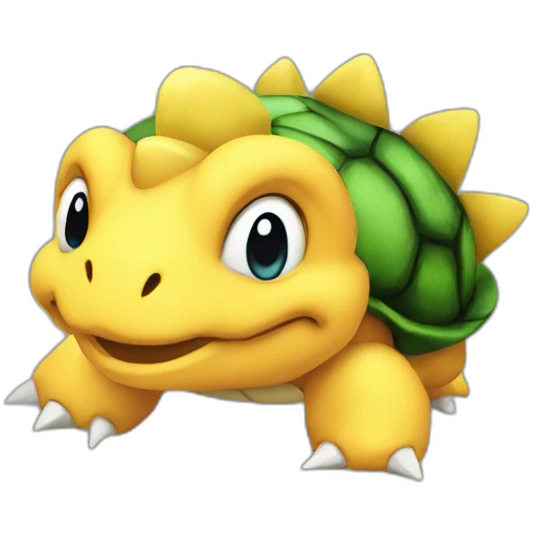Koopa the quick emoji