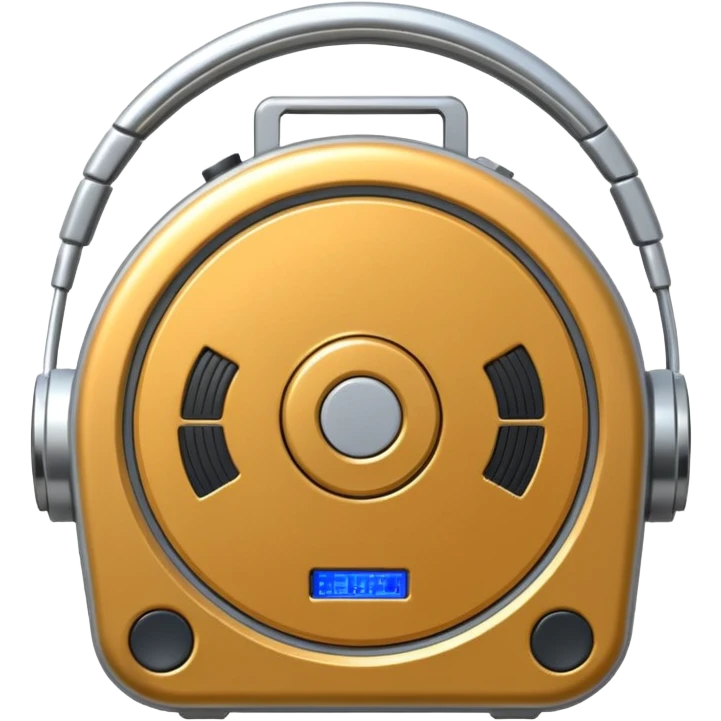 circular walkman emoji