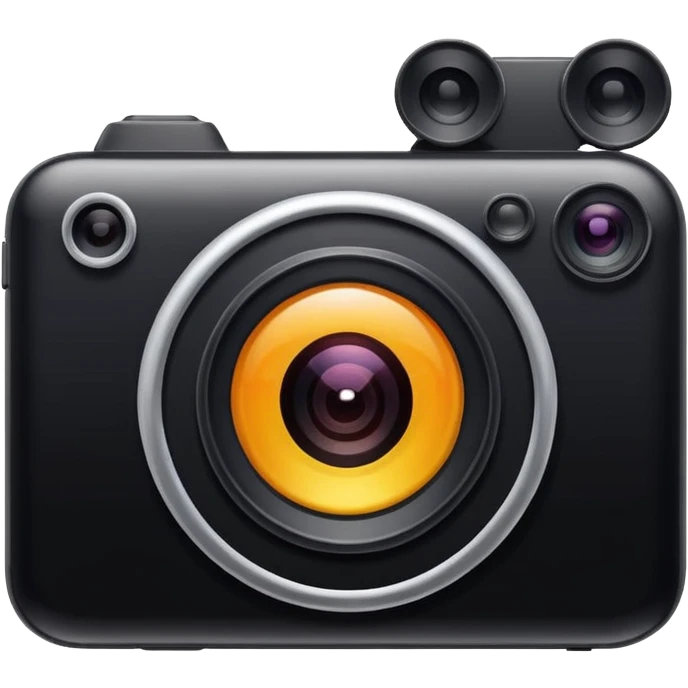 Phone with lense  emoji