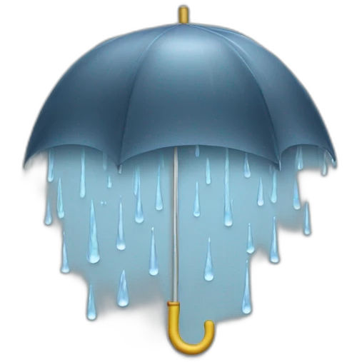 rain emoji