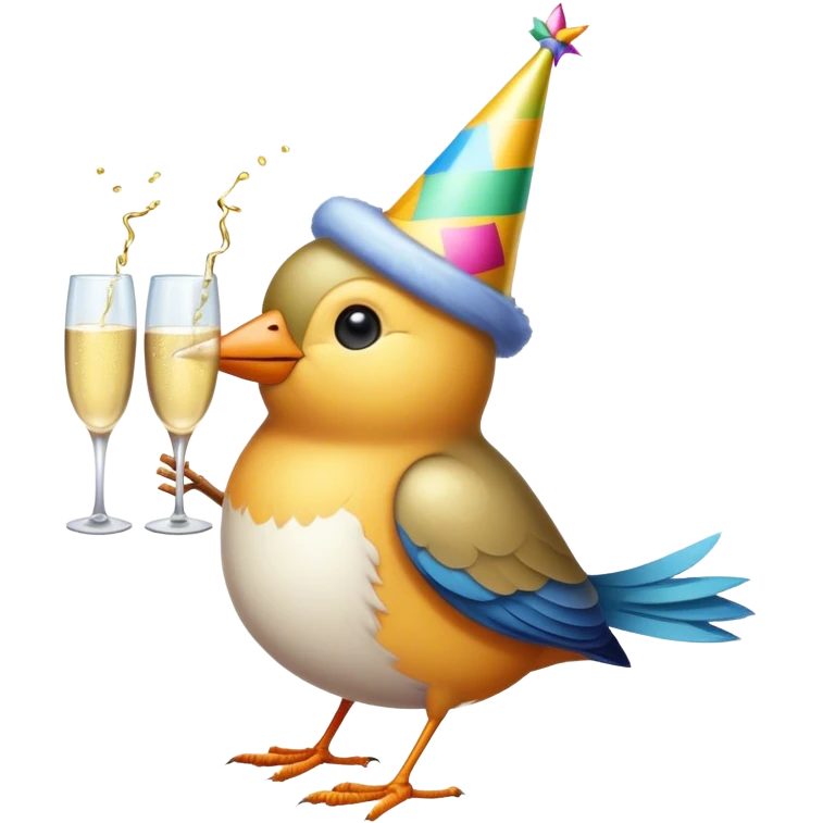 bird in club emoji