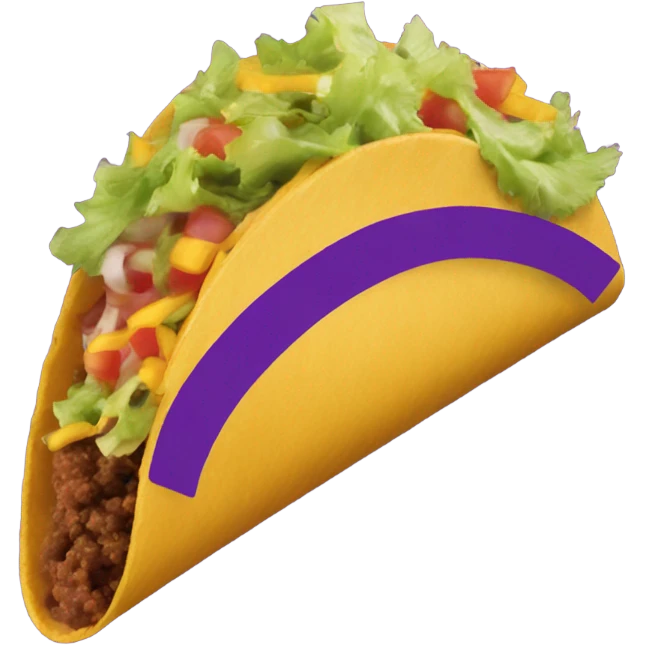 taco bell sign emoji