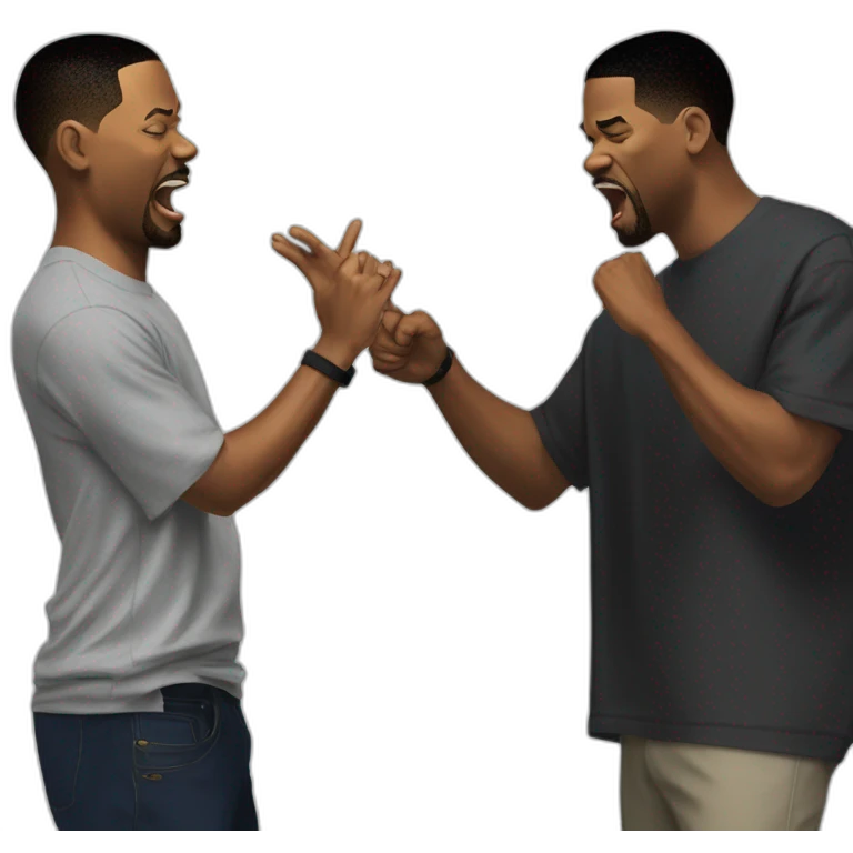 Will smith slapping chris rock meme emoji