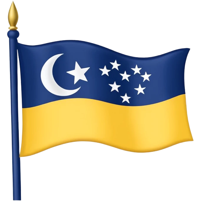 Fenerbahçe bayrağı emoji