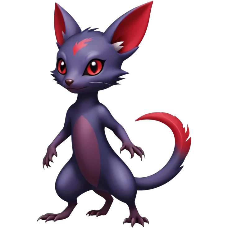 Sneasel (full body) emoji