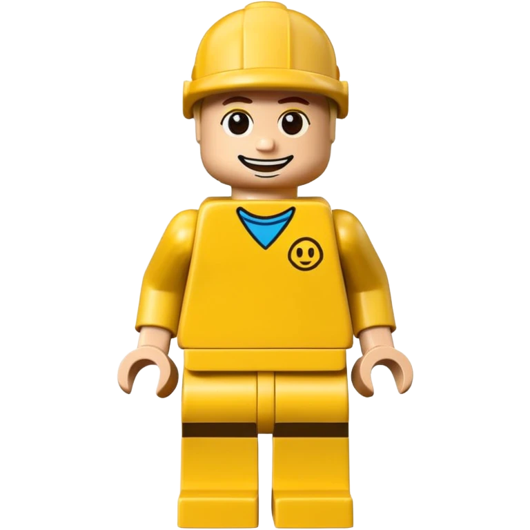 Boneco de Lego emoji