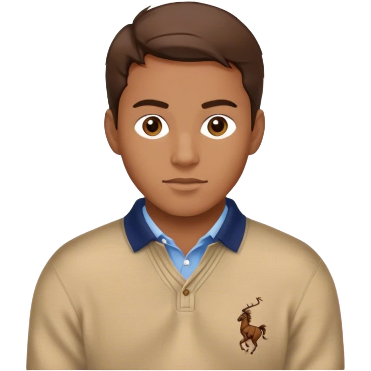 Ralph Lauren polo sweater emoji